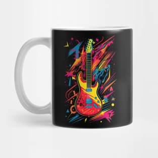 Rock and Roll Guitar Mug